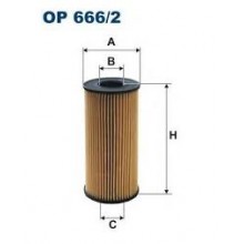 OE666/2 FILTRON Фильтр масляный OPEL, Renault, Nissan (RD.1430WL7424/OE18007)